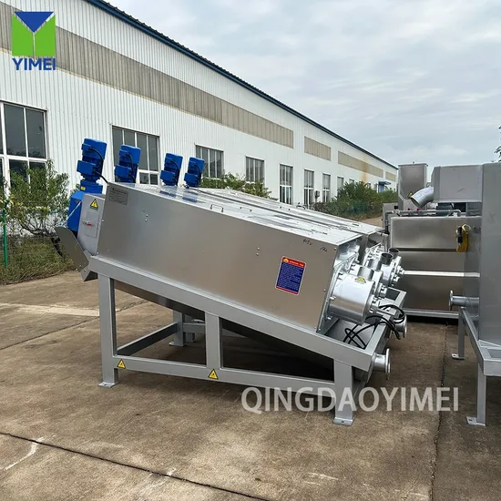 Waste Water Treatment Screw Filter Press Volute Sludge Dewatering Separation Equipme for Texile Wastewater Treatment